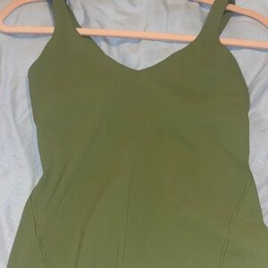 Green Lululemon Align Tank Top